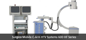 Surgico Mobile C-Arm IITV Systems 60D HF Series 